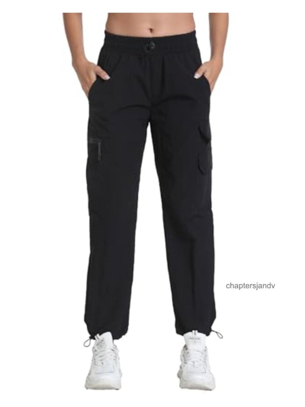 Women's Lightweight Hiking Joggers Cargo Pants 5 Pockets Quick Dry